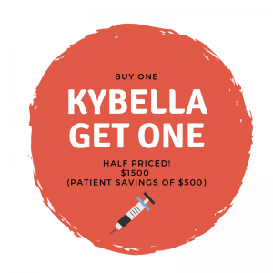 Buy one Kybella, get one half priced