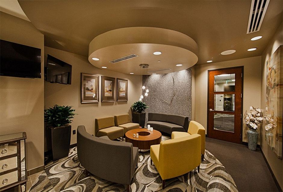 Hobgood Facial Plastic Surgery Waiting Area Entrance in Scottsdale