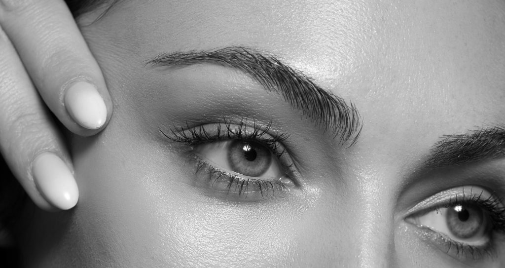 eye close up