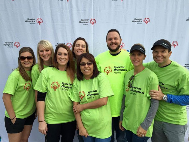 Plastic Surgeon Todd Hobgood at Special Olympics
