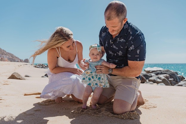 Ashley Smith with her family